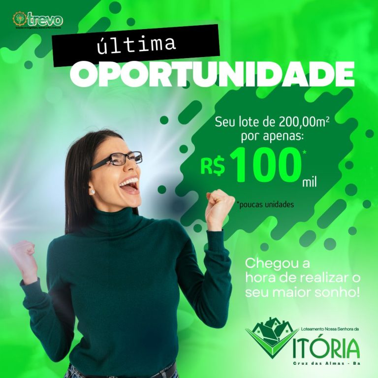 OPORTUNIDADE DE LOTE EM LOTEAMENTO