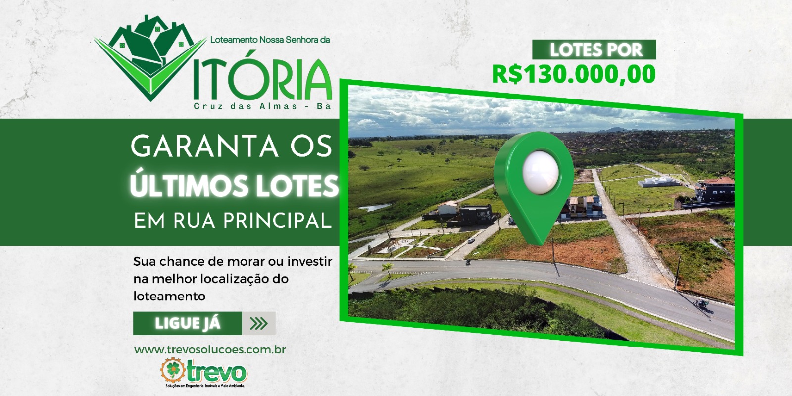 LOTES EM RUA PRINCIPAL DO LOTEAMENTO NS DA VITÓRIA